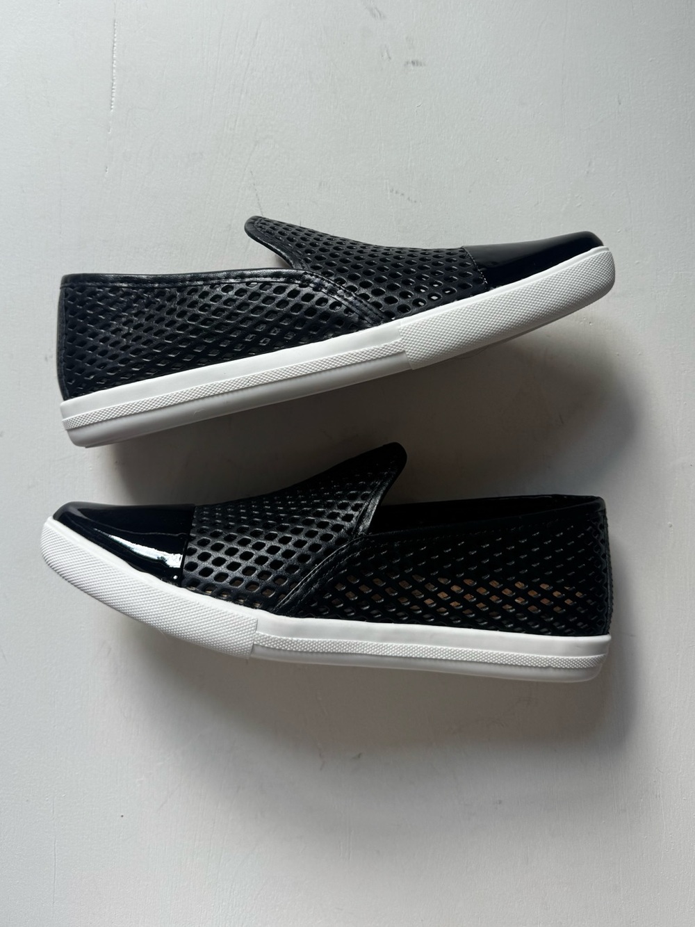 Jibs Slim Slip On Sneakers in Black/Onyx Leather - Picture 9 of 12